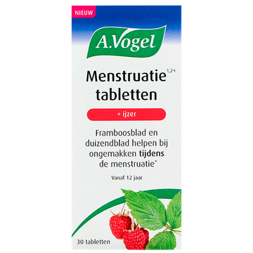A.Vogel 2e product 50% korting A. Vogel Menstruatie tabletten - 30 tabletten - 30 stuks