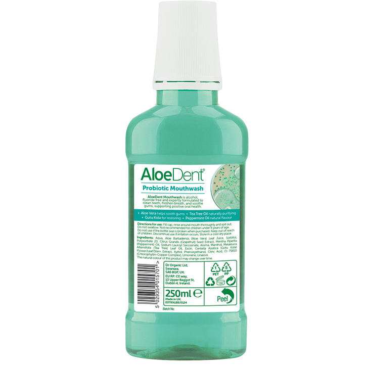 Aloe Dent Probiotica Mondwater - 250ml image 2