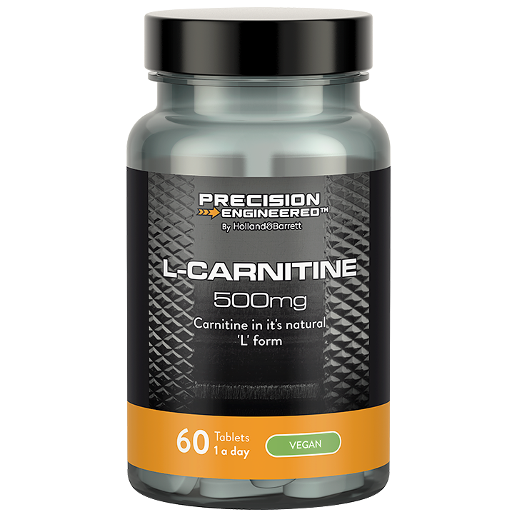 Precision Engineered L-Carnitine 500mg - 60 comprimés image 1