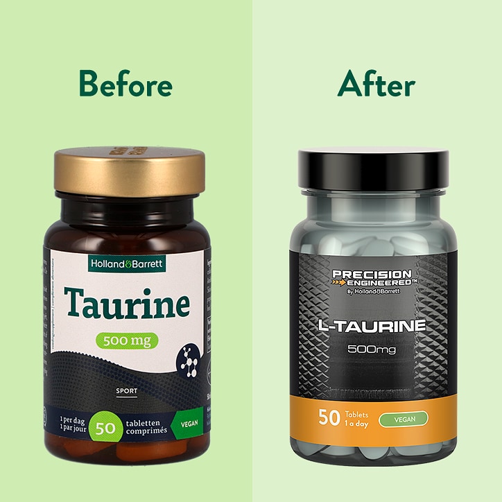 Precision Engineered L-Taurine 500mg - 50 comprimés image 4