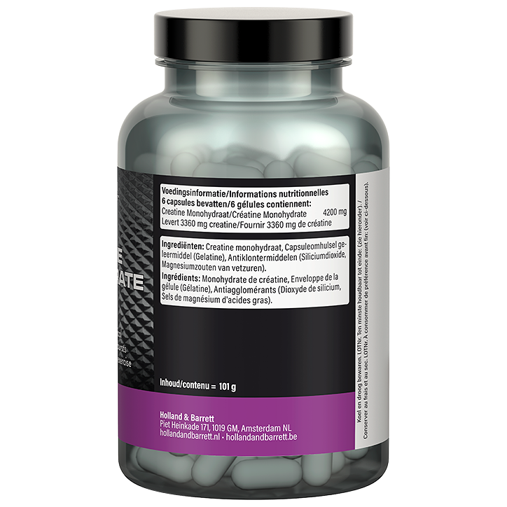 Precision Engineered Créatine Monohydrate 700mg - 120 capsules image 2