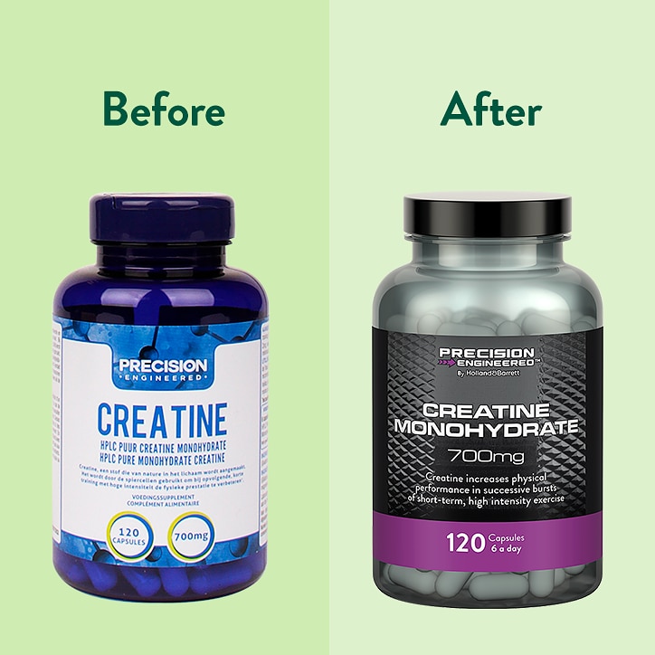 Precision Engineered Créatine Monohydrate 700mg - 120 capsules image 3