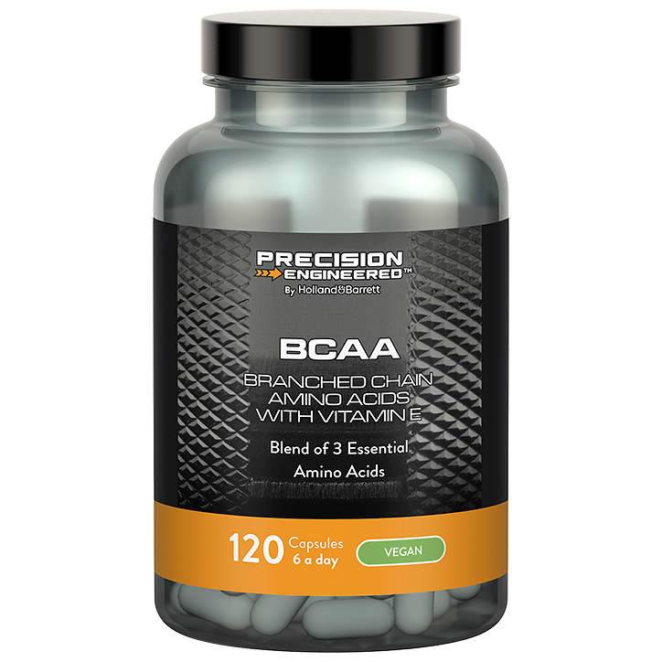 Precision Engineered BCAA + Vitamine E Vegan - 120 capsules image 1