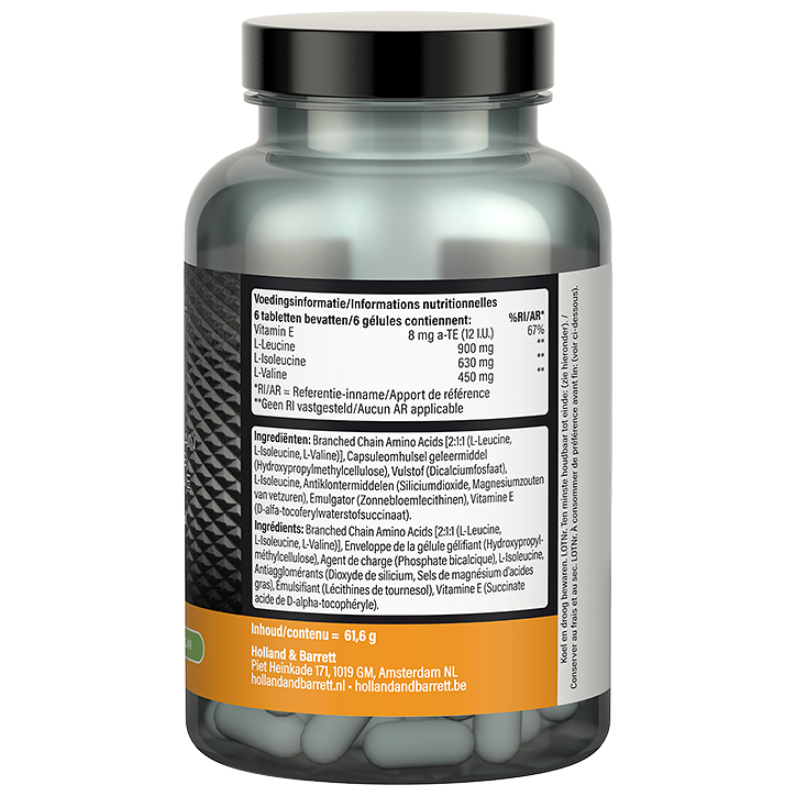 Precision Engineered BCAA + Vitamine E Vegan - 120 capsules image 2