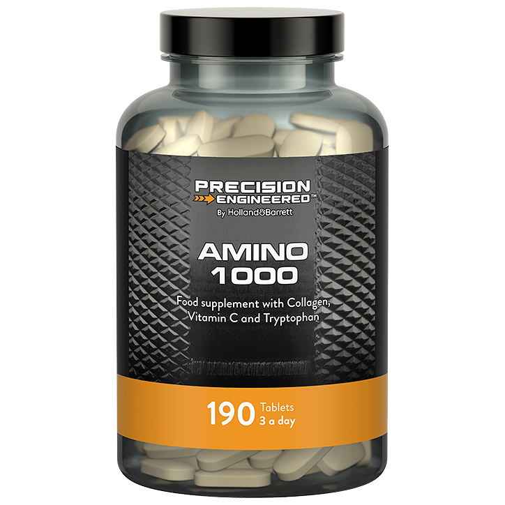 Precision Engineered Amino 1000 Collageen, Vitamine C & Tryptofaan - 190 tabletten image 1