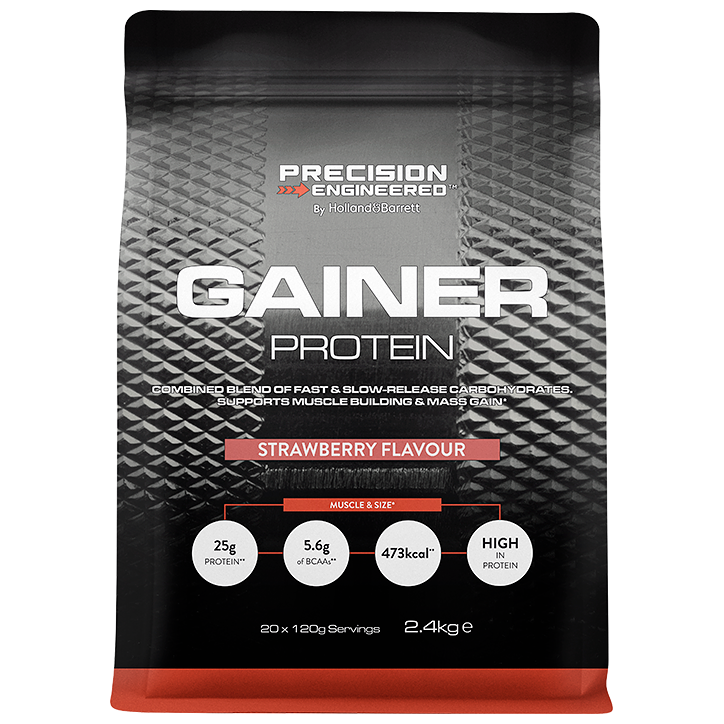 Precision Engineered Gainer Protein Aardbei - 2,4kg image 1