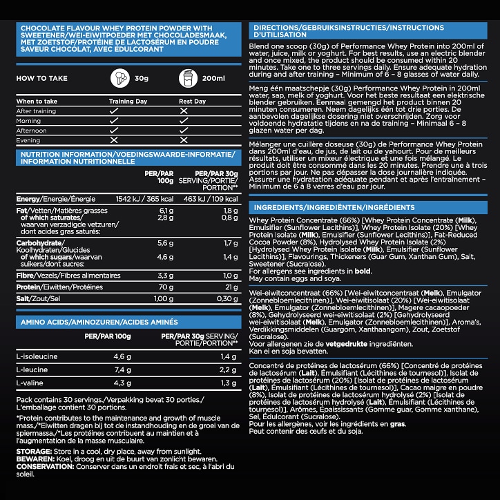 Precision Engineered Whey Protein Chocolate - 900g image 2