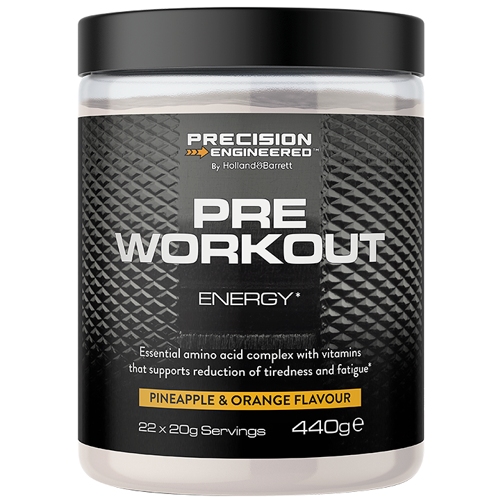 Precision Engineered Pre Workout Energy Ananas & Sinaasappel - 440g image 1