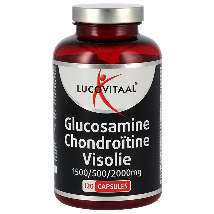 Lucovitaal Glucosamine Chondroïtine Visolie - 120 capsules image 1