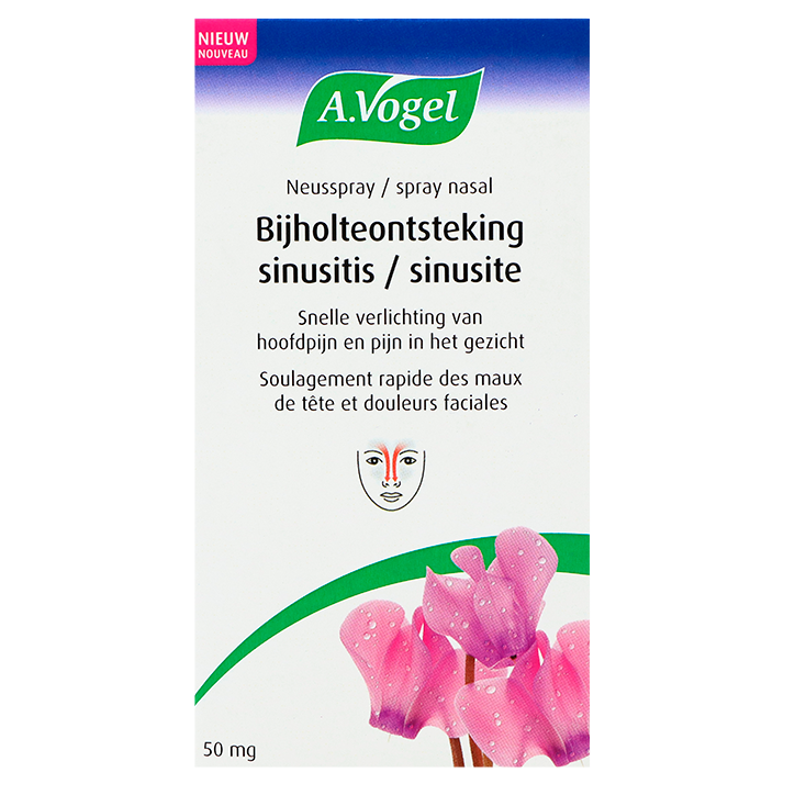 A. Vogel Neusspray Bijholteontsteking Sinusitis - 50mg image 1