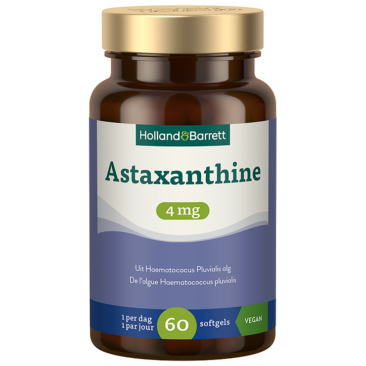 Holland & Barrett Astaxanthine 4mg - 60 softgels image 1