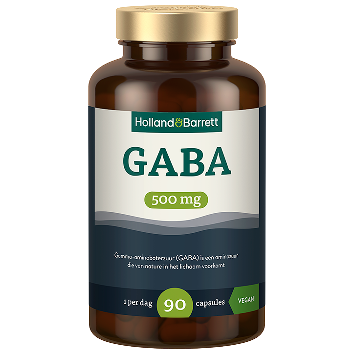 Holland & Barrett GABA 500mg - 90 capsules image 1