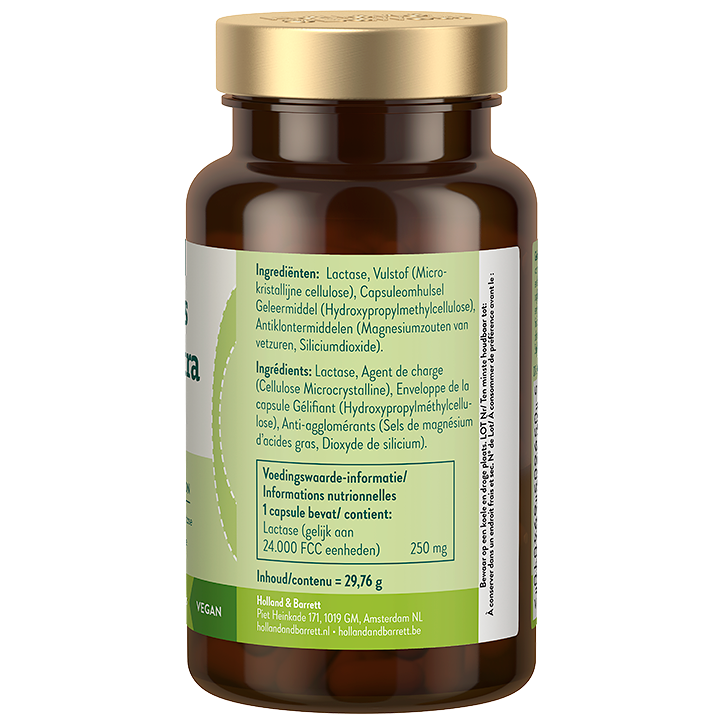 Holland & Barrett Enzymes Lactase Ultra 24.000 FCC - 60 capsules image 2