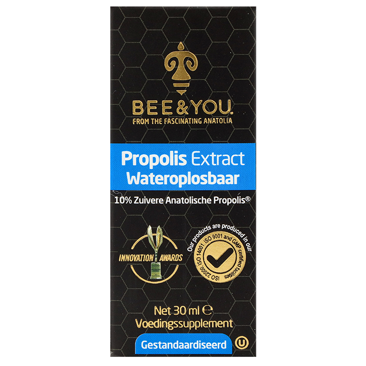 BEE&YOU Propolis extract 10% in water oplosbaar - 30 ml image 1