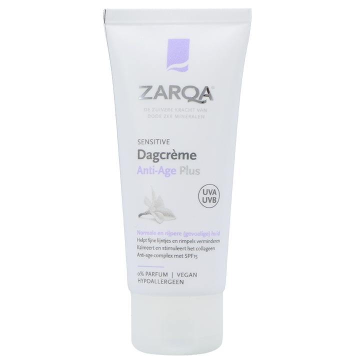 Zarqa Dagcrème Anti-Age Plus Sensitive SPF15 - 50ml image 1