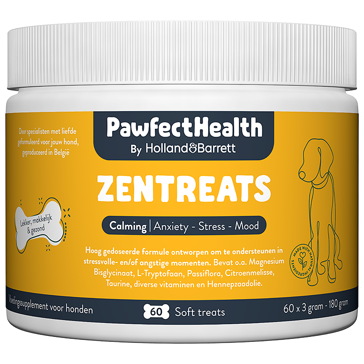 1+1 gratis | Holland & Barrett PawfectHealth Zentreats Calming Hond - 60 soft treats