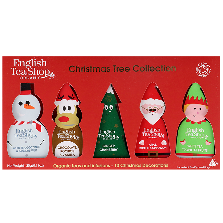 English Tea Shop Christmas Characters - 10 theezakjes image 1