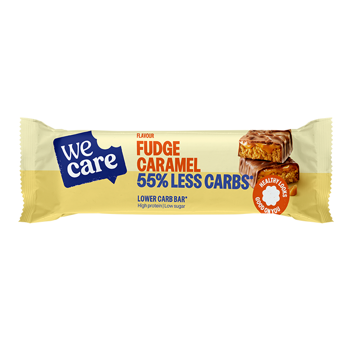 WeCare Lower Carb Barre Fudge Caramel - 35g image 1