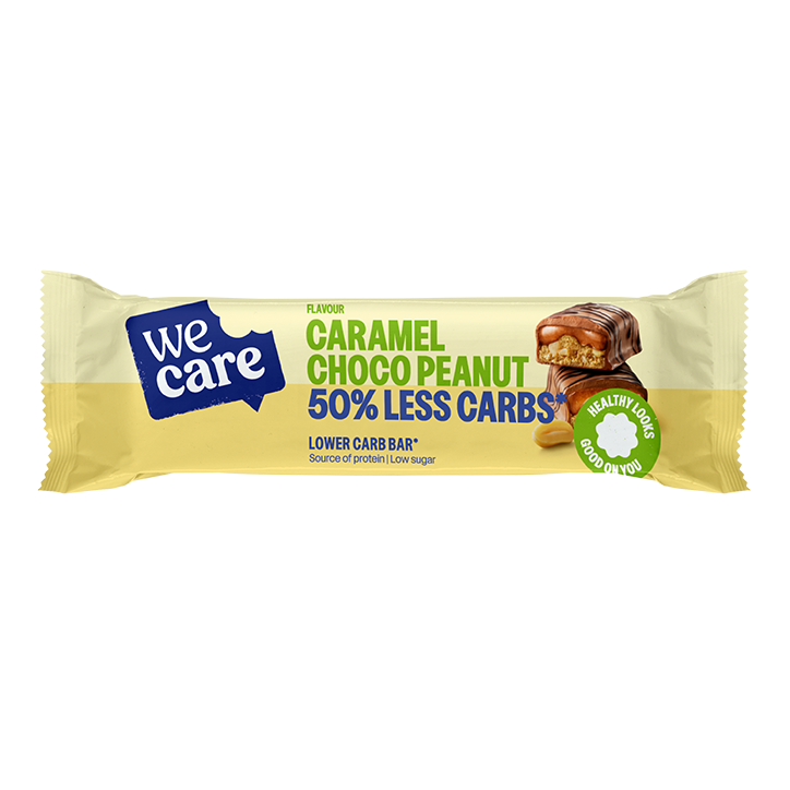 WeCare Lower Carb Bar Caramel Choco Peanut - 35g image 1