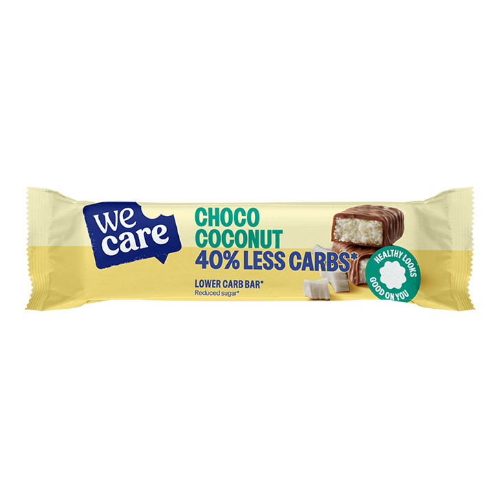 WeCare Lower Carb Barre Chocolat-Coco - 35g image 1