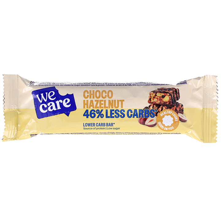 WeCare Lower Carb Chocolate Hazelnut Reep - 37g image 1