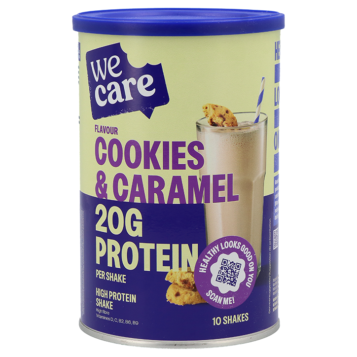 WeCare Shake Protéiné Cookie & Caramel - 340g image 1