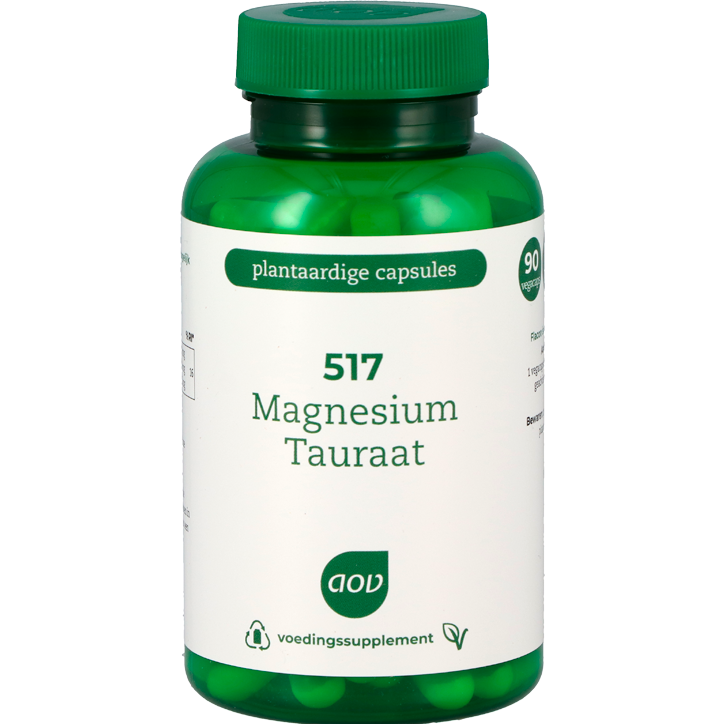 AOV 517 Magnesium Tauraat - 90 capsules image 1