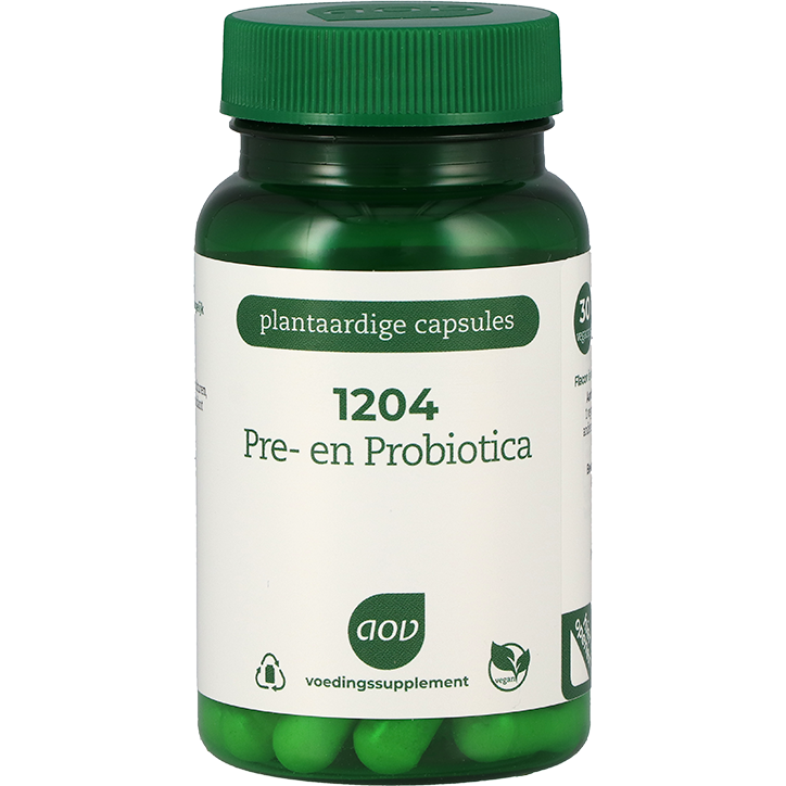 AOV 1204 Pre- en Probiotica - 30 capsules image 1