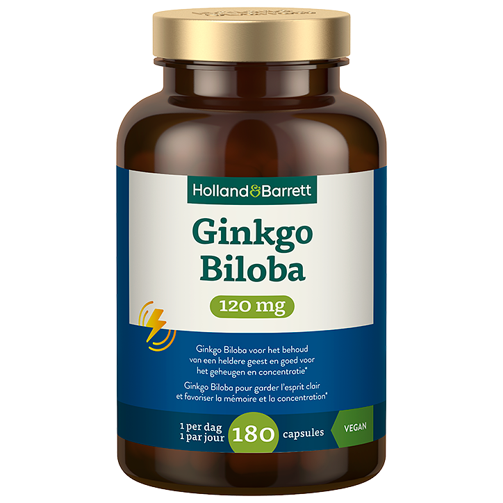 Holland & Barrett Ginkgo Biloba 120mg - 180 capsules image 1