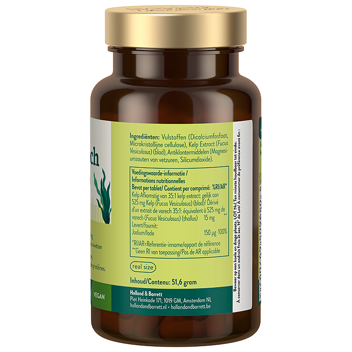 Holland & Barrett Varech 150mcg Iode - 240 comprimés image 2