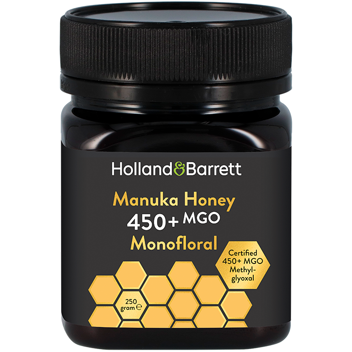 Holland & Barrett Manukahoning 450+ MGO Monofloraal - 250g image 1