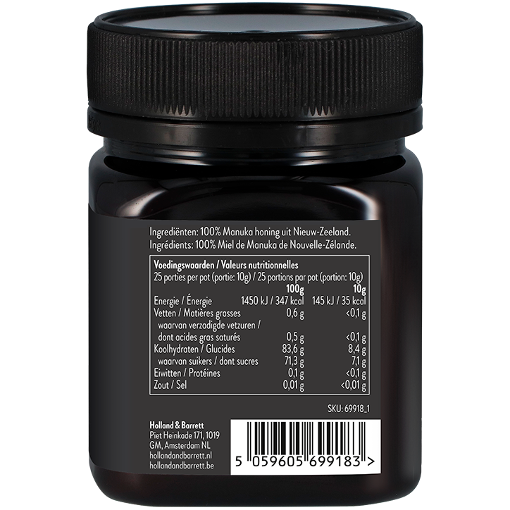 Holland & Barrett Miel de Manuka Monofloral MGO 450+ - 250g image 2