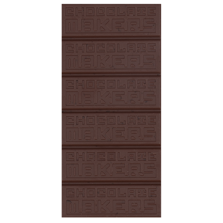 Chocolatemakers Bio Kerstreep Karamel & Zeezout - 80g image 2