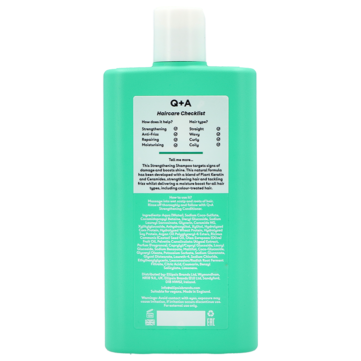 Q+A Strengthening Shampoo - 250ml image 2