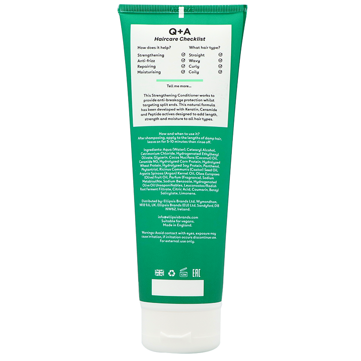 Q+A Strengthening Conditioner - 250ml image 2