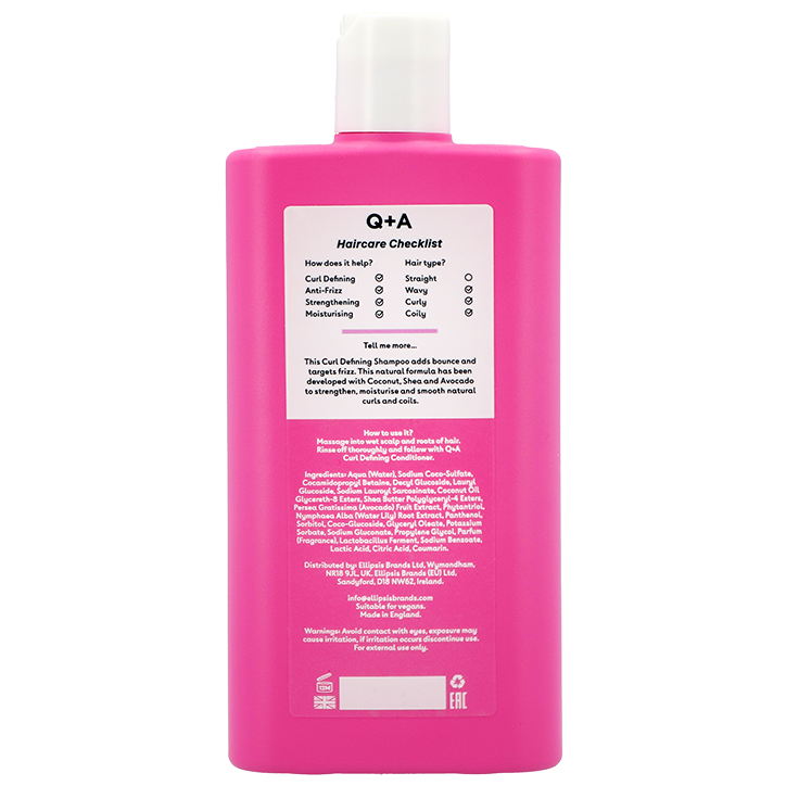 Q+A Curl Defining Shampoo - 250ml image 2