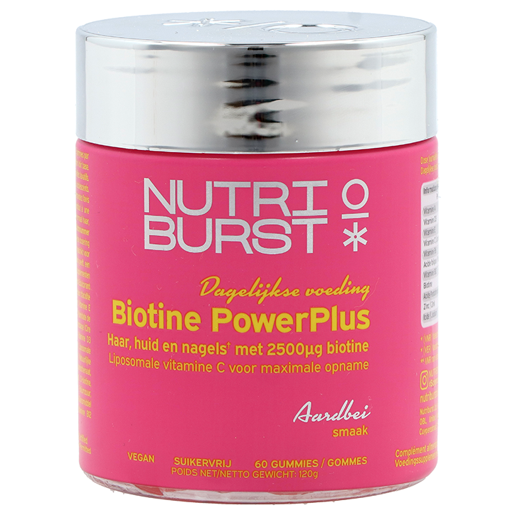 Nutriburst Biotine PowerPlus - 60 gummies image 1