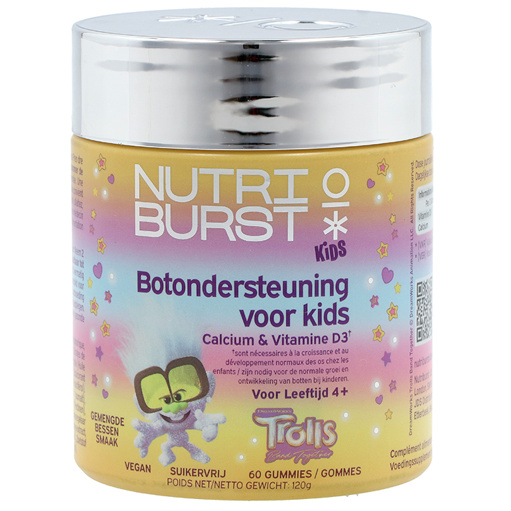 Nutriburst Kids Calcium & Vitamine D3 – 60 gummies image 1