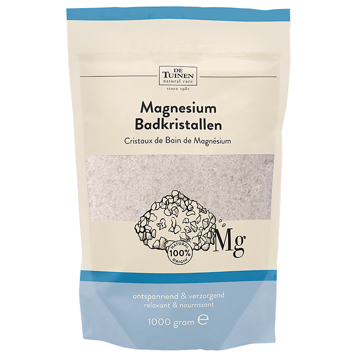 De Tuinen Magnesium Badkristallen - 1kg