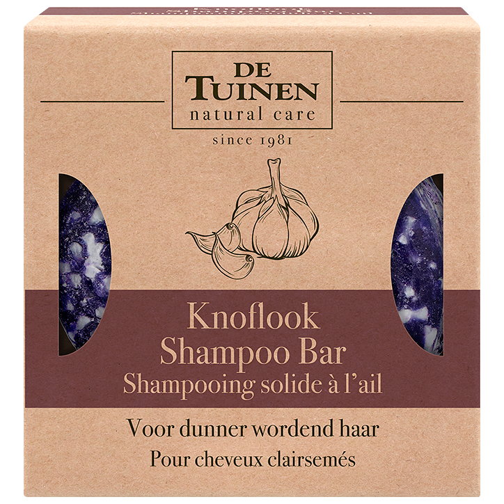 De Tuinen Knoflook Shampoo Bar - 80 wasbeurten image 1