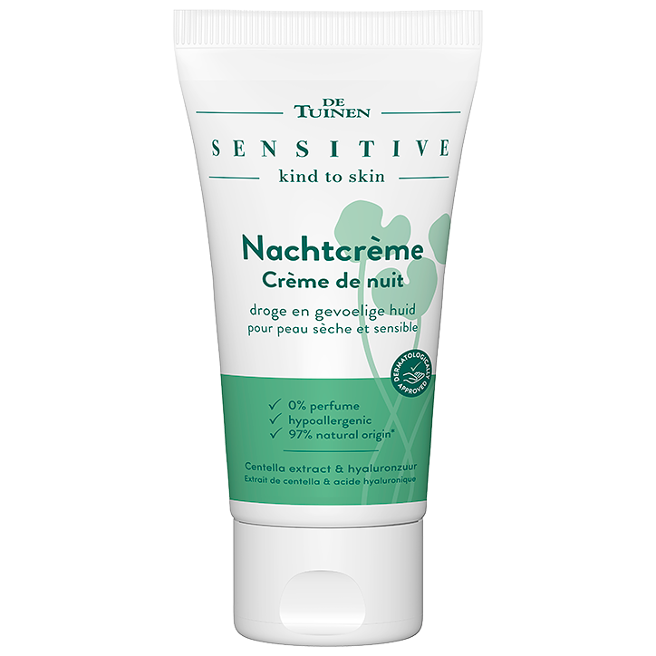 De Tuinen Sensitive Nachtcrème - 50ml image 1