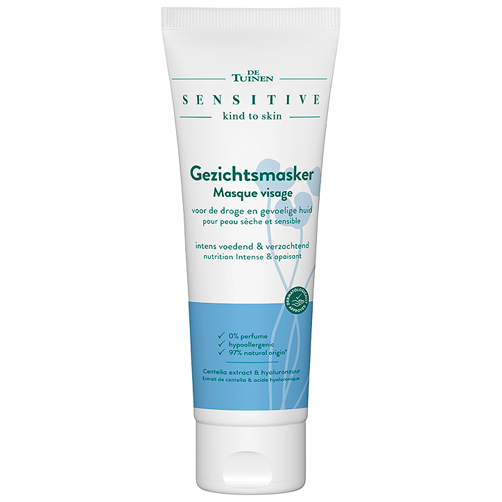 De Tuinen Sensitive Gezichtsmasker - 75ml