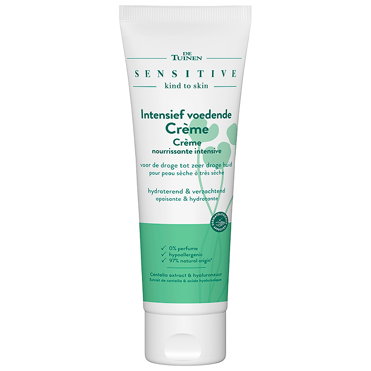 De Tuinen Sensitive Intensief Voedende Crème - 75ml