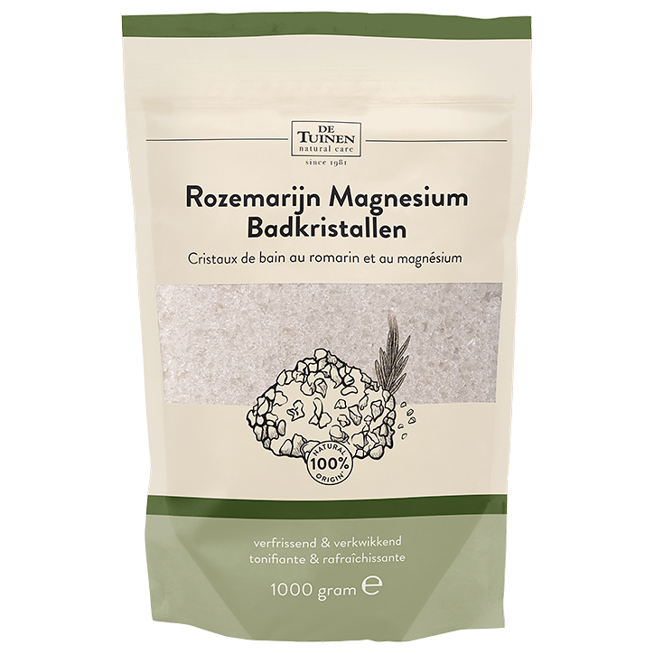 1+1 gratis | De Tuinen Badzout Rozemarijn - 1kg