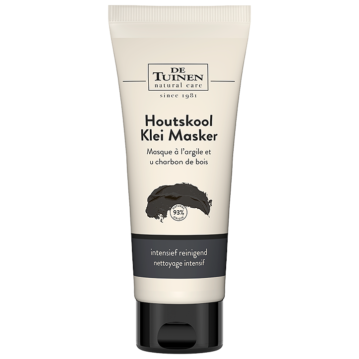 De Tuinen Houtskool Klei Masker - 100ml