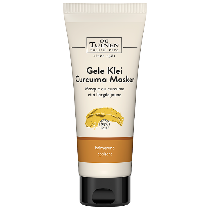 De Tuinen Gele Klei Kurkuma Masker - 100ml