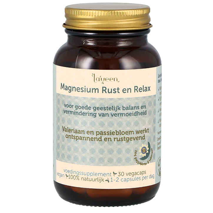 Laveen Magnesium Rust & Relax - 30 capsules image 1