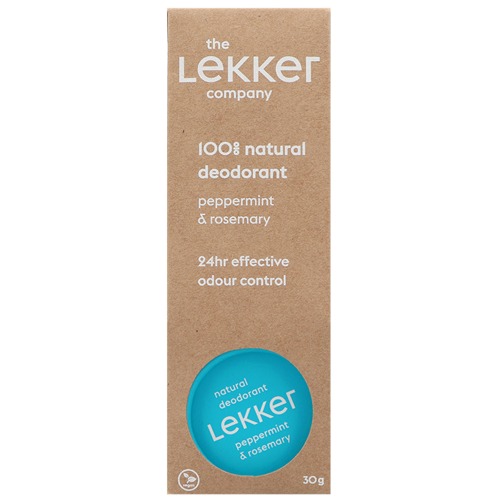 The Lekker Company Deodorant Pepermunt & Rozemarijn - 30g image 1