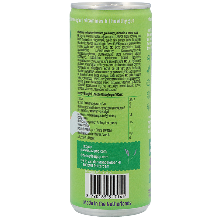 Lazipop Supporting Stress Relief Pomme & Lavande - 250ml image 2