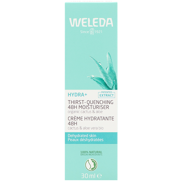 Weleda Hydra+ 48H Hydraterende Gezichtscrème - 30ml image 1